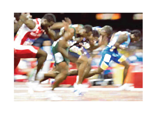 Hundred-meter-olympic-race